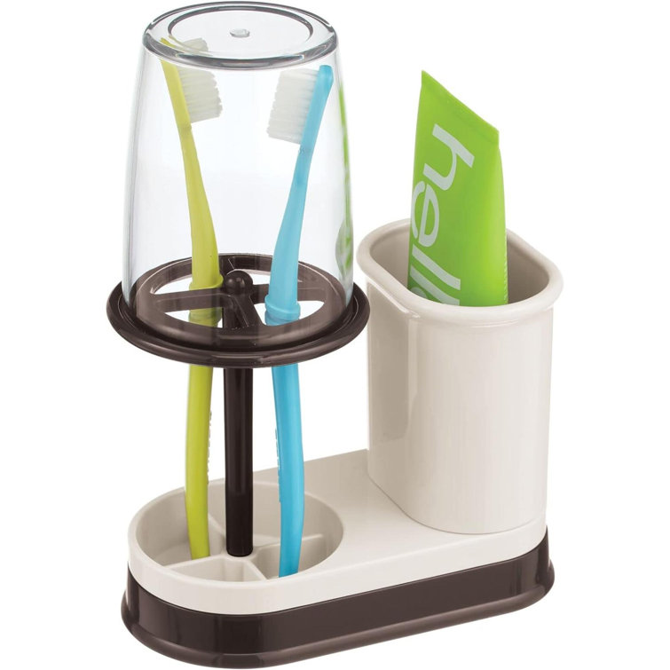 Red Barrel Studio® Toothpatse And Toothbrush Holder Organizer With Cup